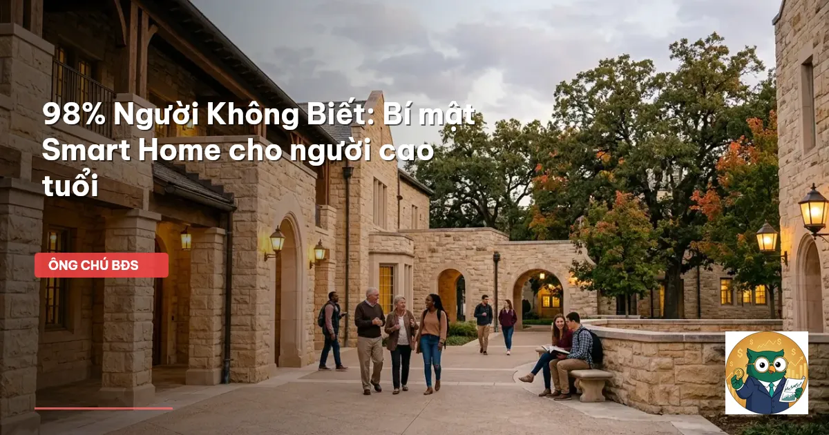 Smart Home cho người cao tuổi
