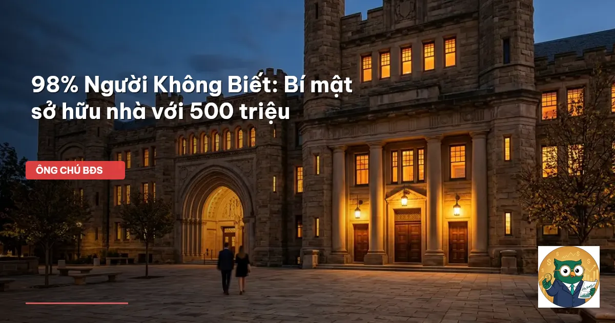 mua nhà 500 triệu