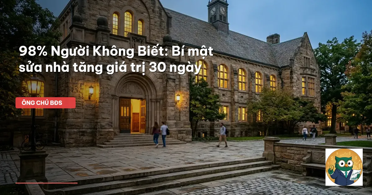 sửa nhà bán lại