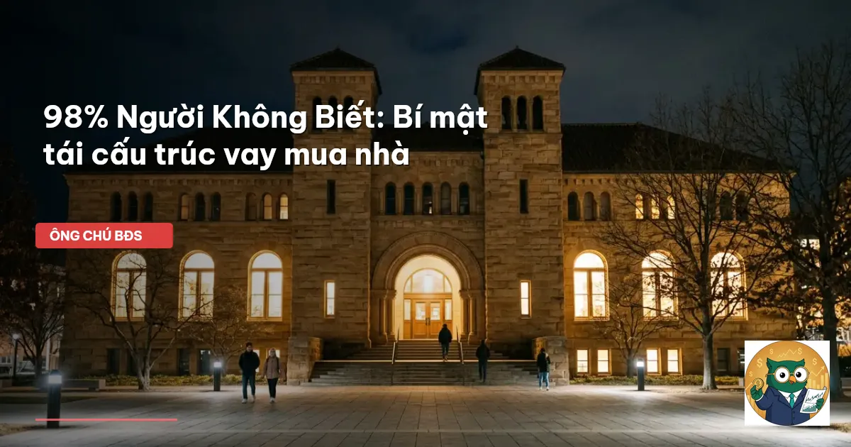 refinance vay mua nhà