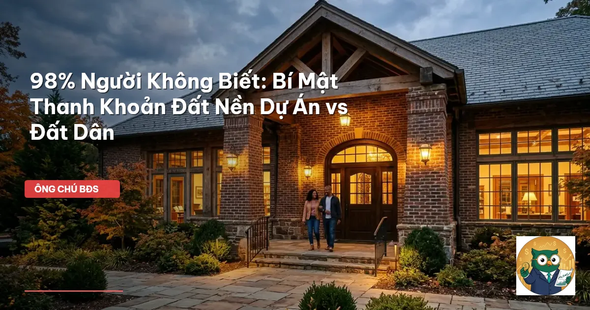 đất nền dự án