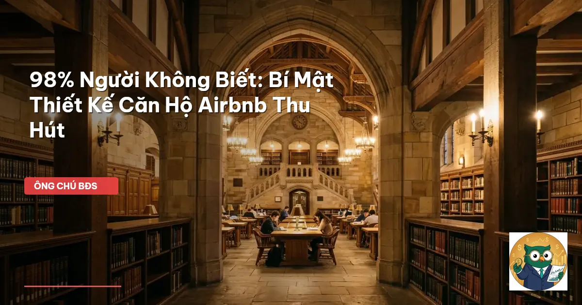 thiết kế căn hộ Airbnb