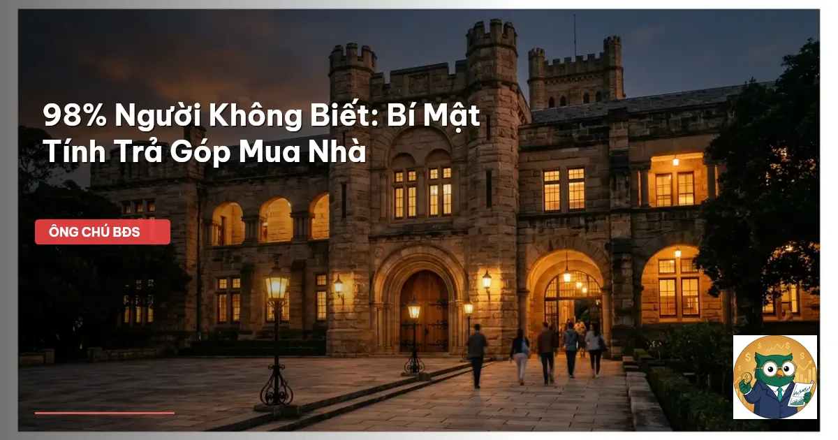 tính trả góp mua nhà