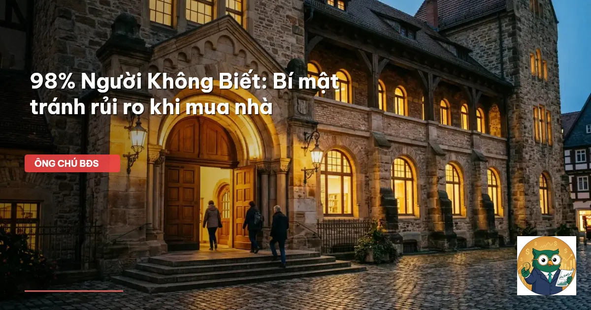 rủi ro mua nhà