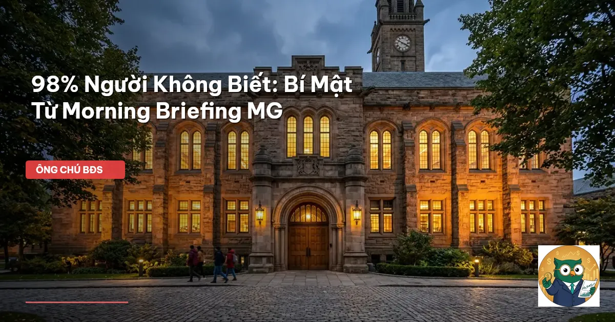 Morning Briefing MG