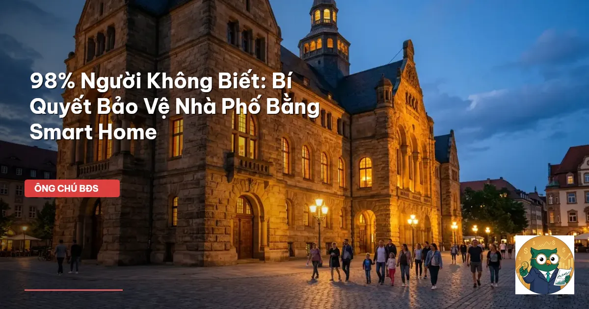 an ninh nhà phố