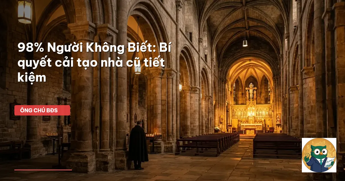 cải tạo nhà cũ