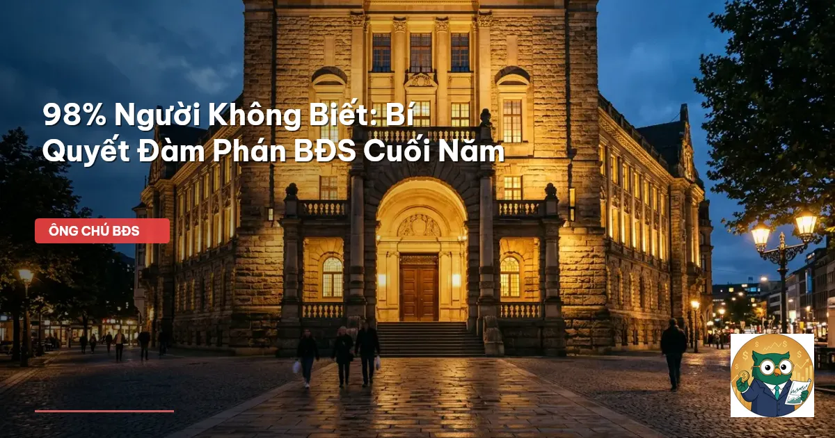 mua nhà cuối năm