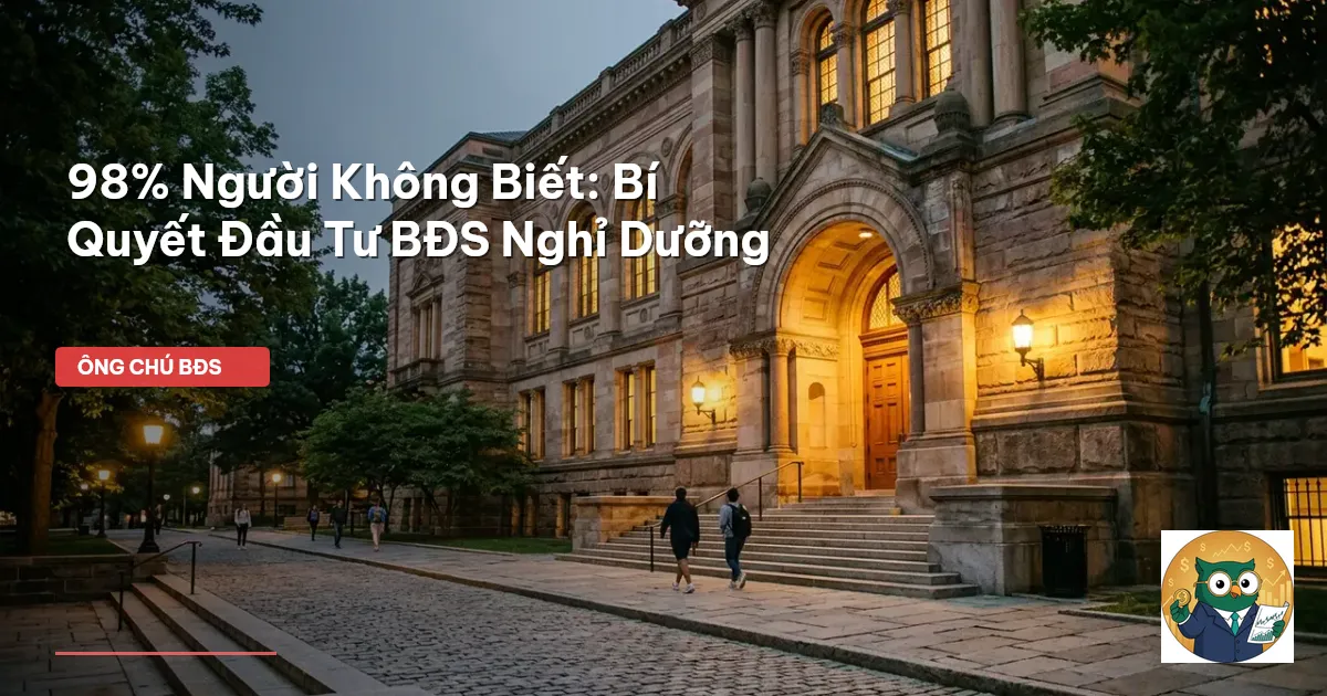 bất động sản nghỉ dưỡng