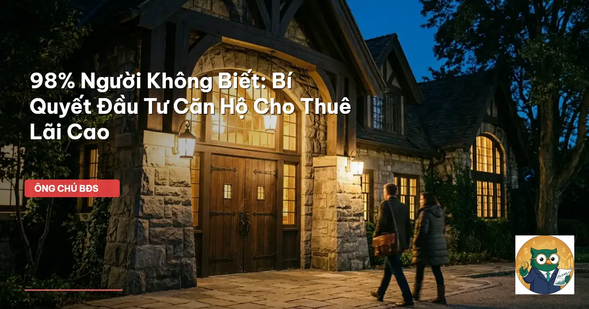 đầu tư căn hộ