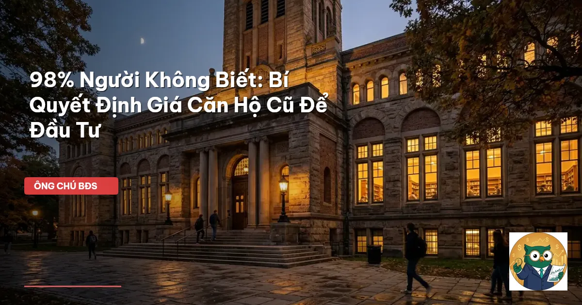 định giá căn hộ cũ
