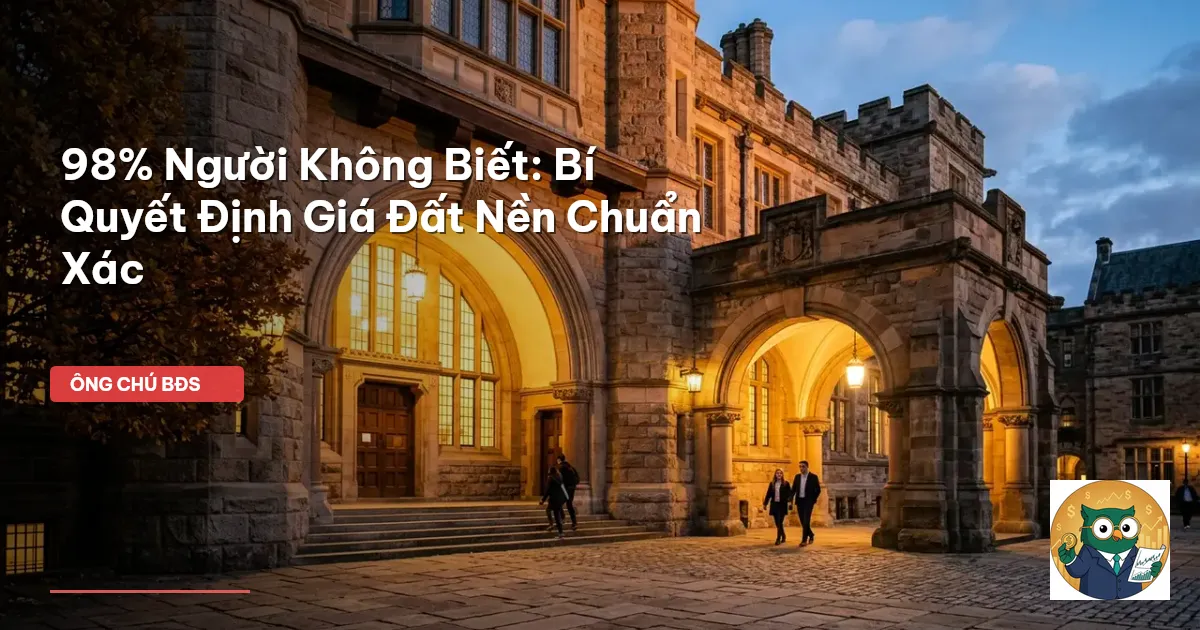 định giá đất nền