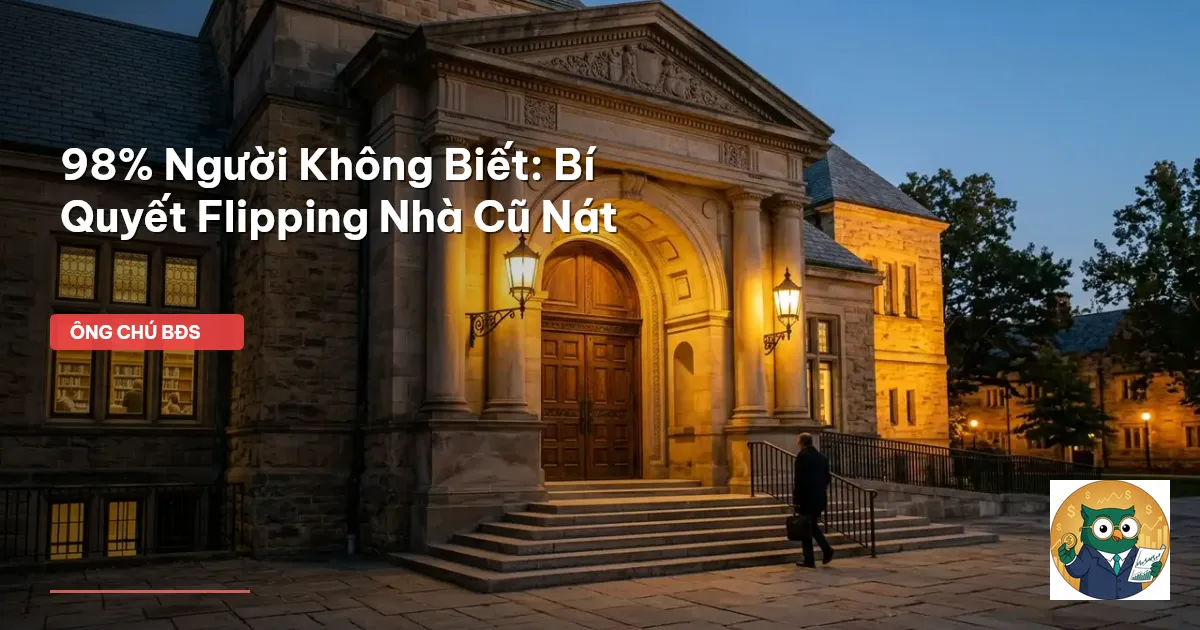 flipping nhà cũ