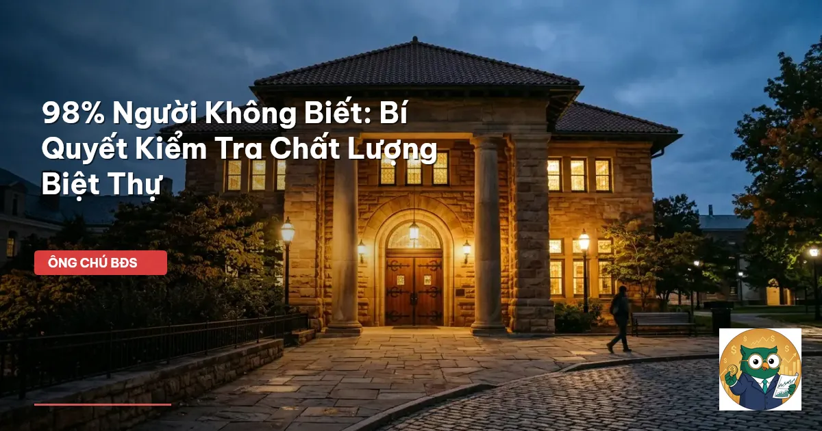 mua nhà biệt thự