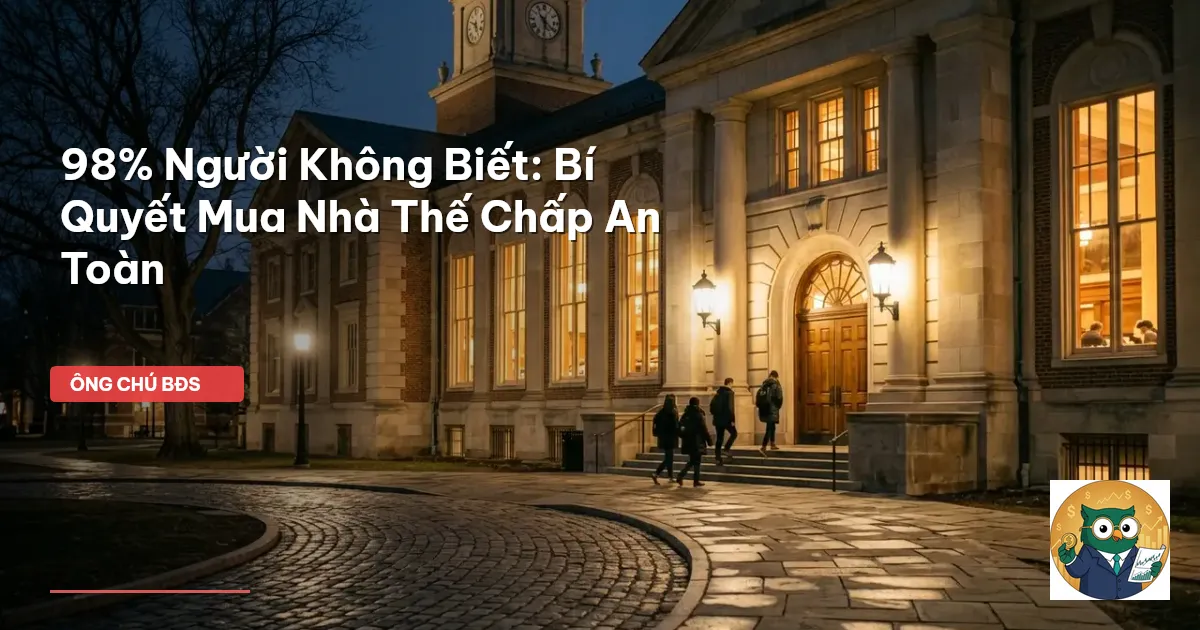 mua nhà thế chấp