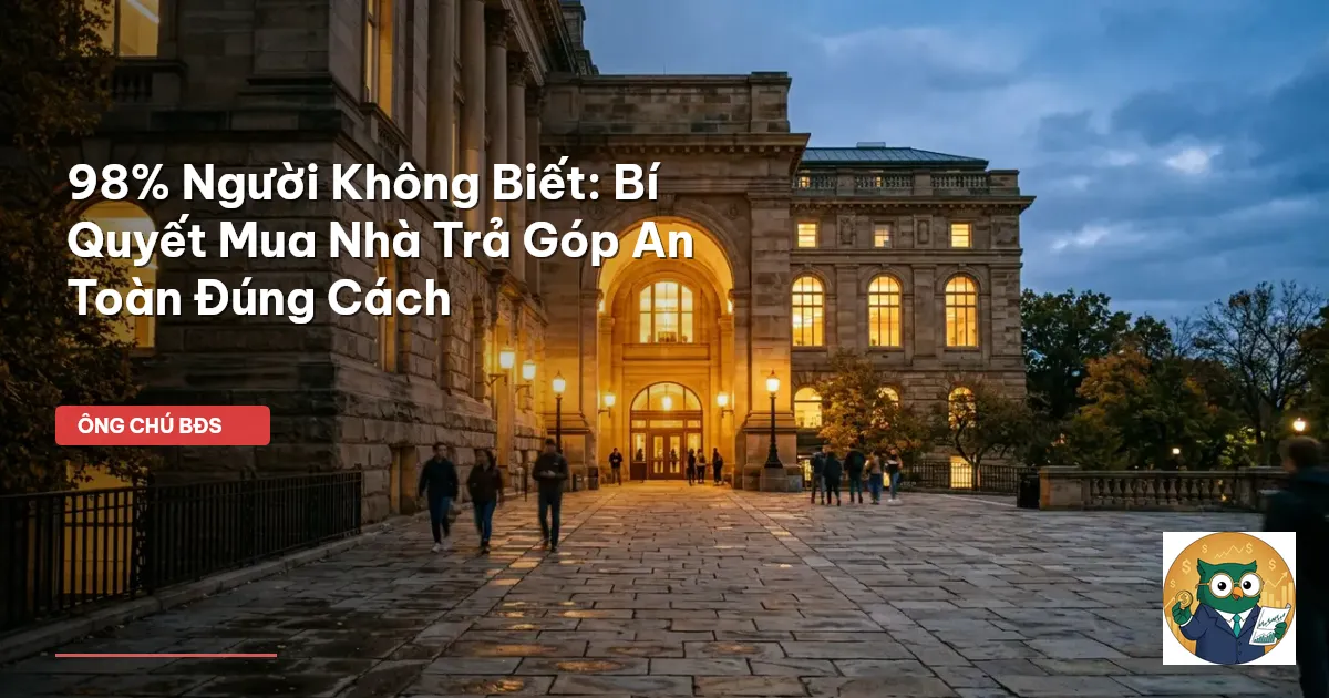 mua nhà trả góp