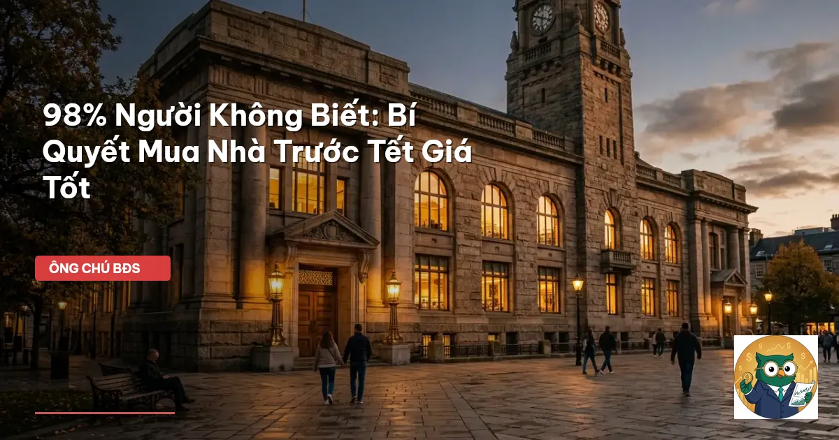 mua nhà trước Tết