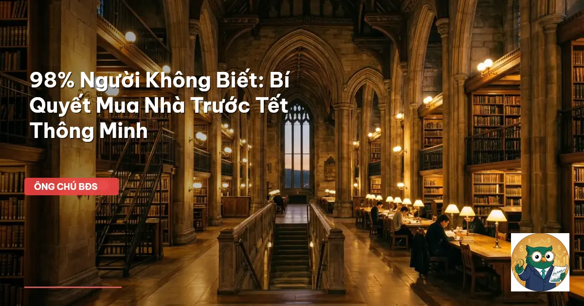 mua nhà trước Tết