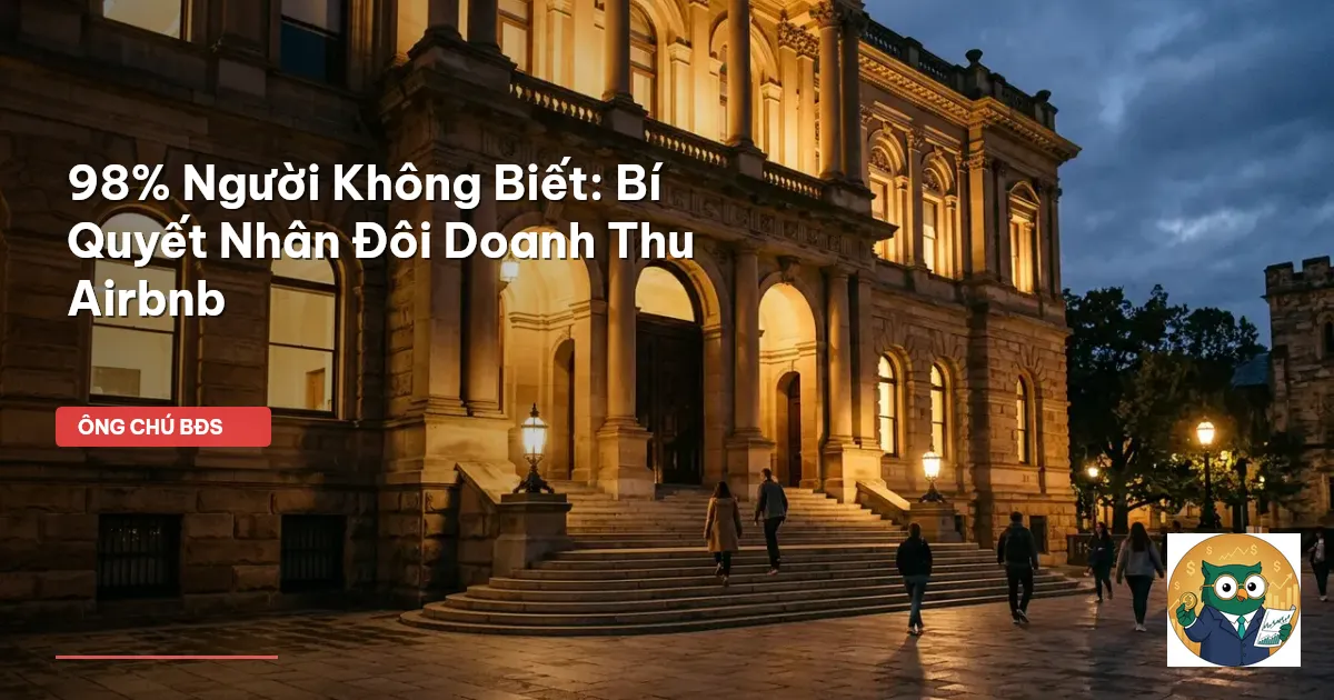 tối ưu doanh thu airbnb