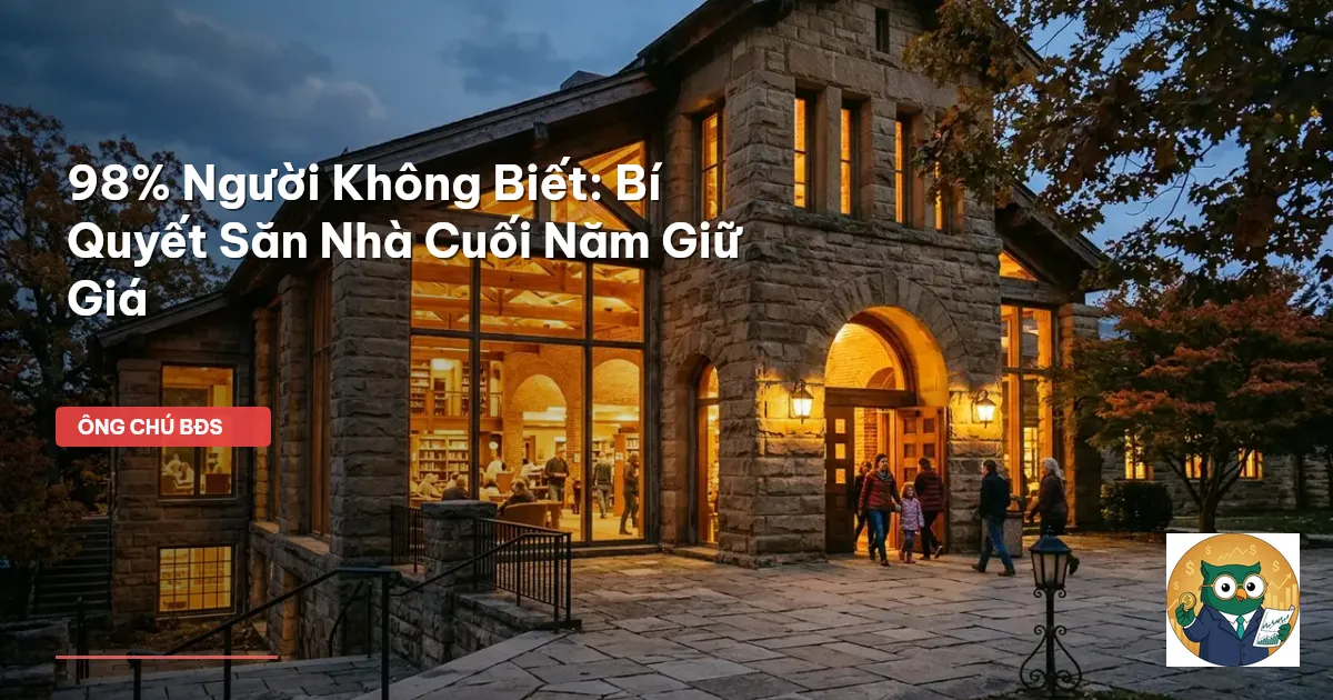 mua nhà cuối năm