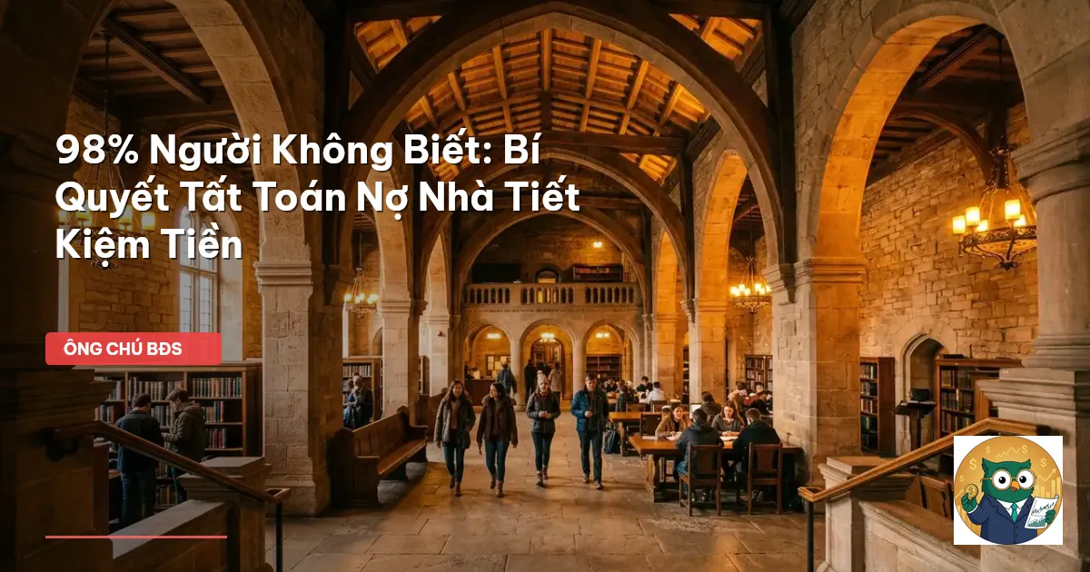 tất toán nợ mua nhà