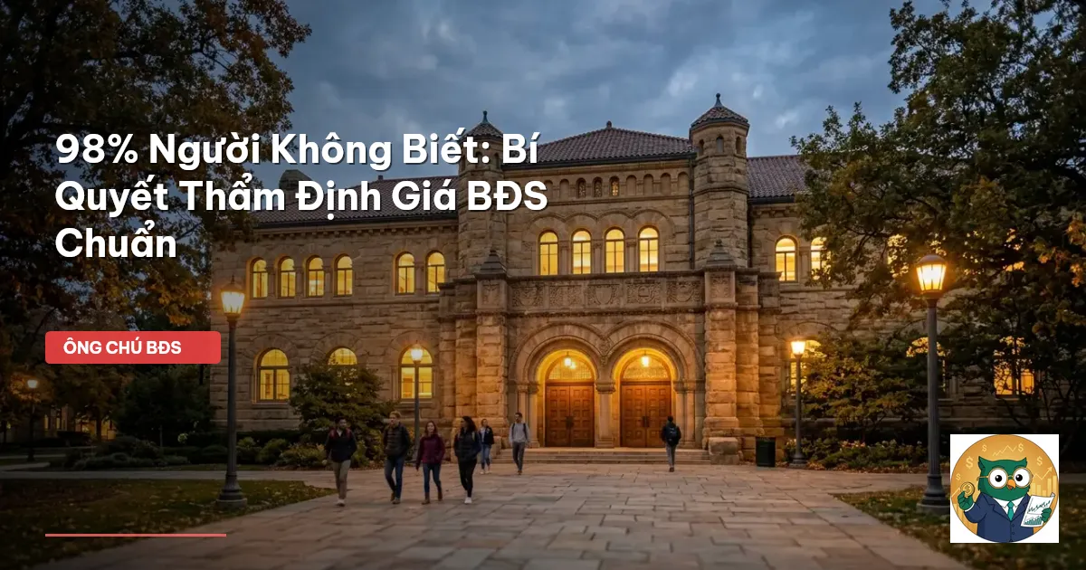 thẩm định giá BĐS