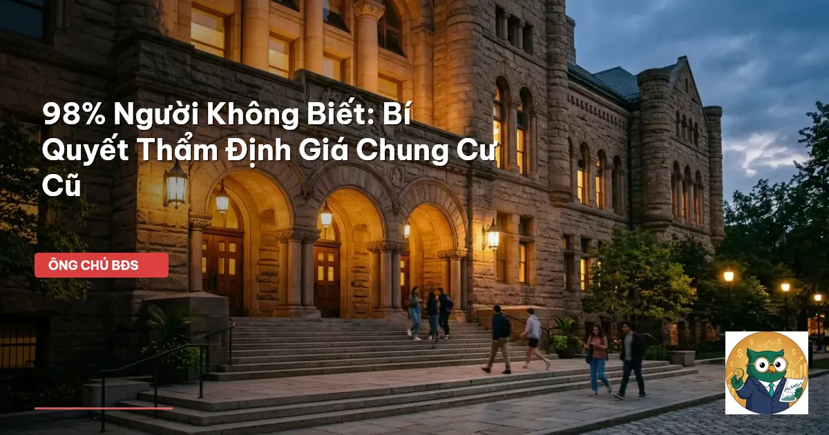 thẩm định giá chung cư