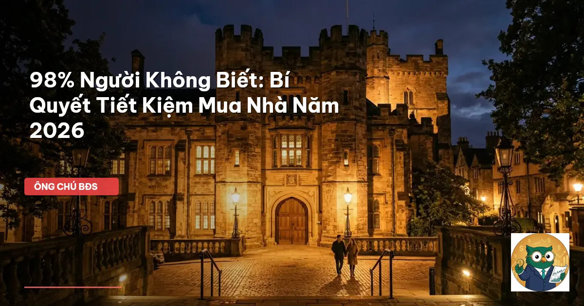 tiết kiệm mua nhà