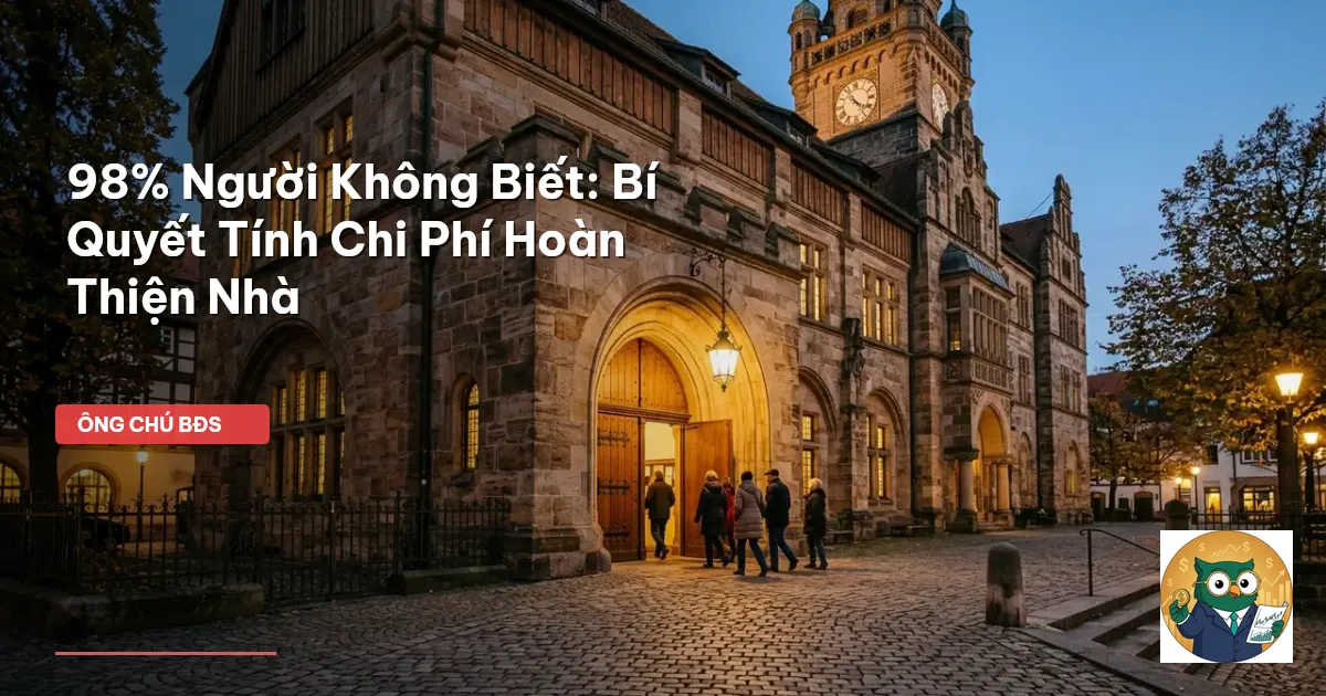 chi phí hoàn thiện căn hộ