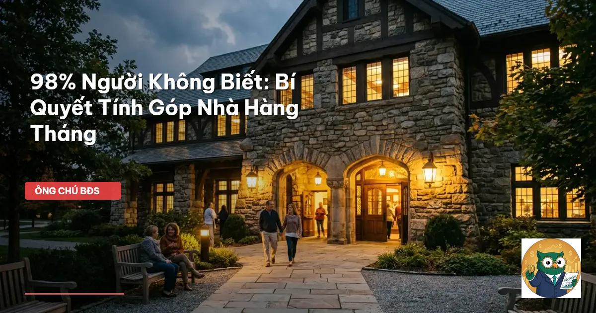 trả góp nhà