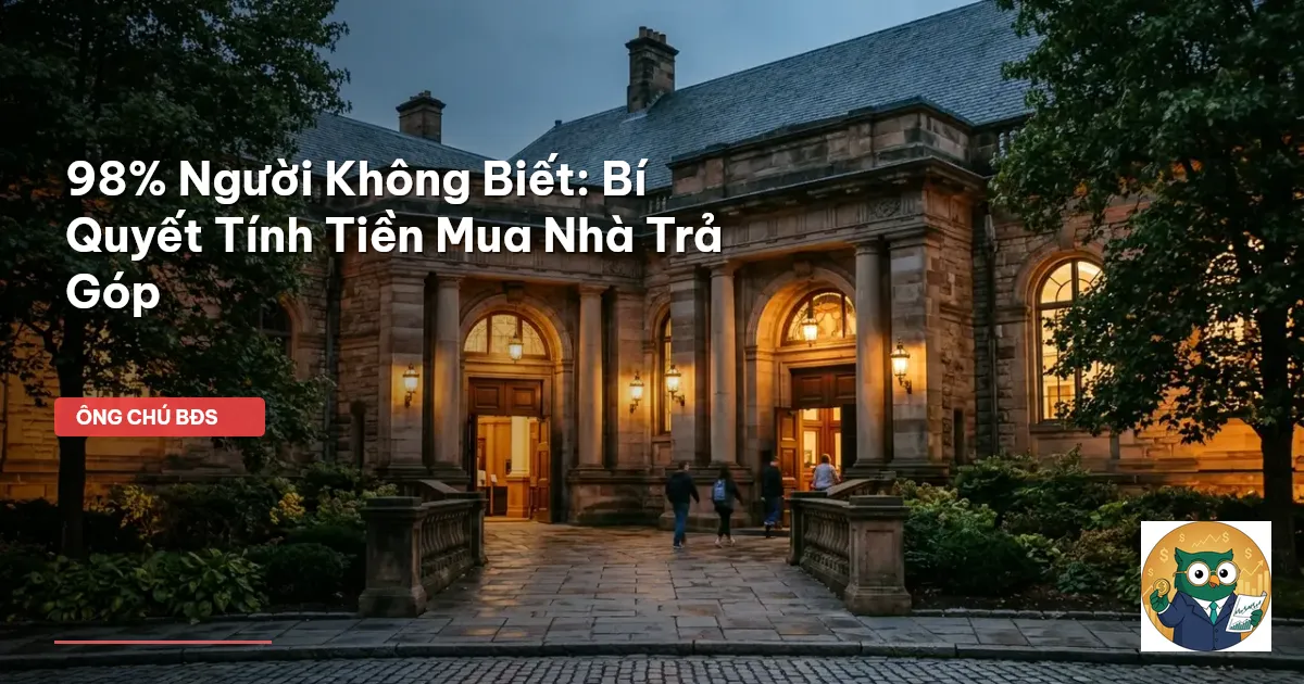 mua nhà trả góp