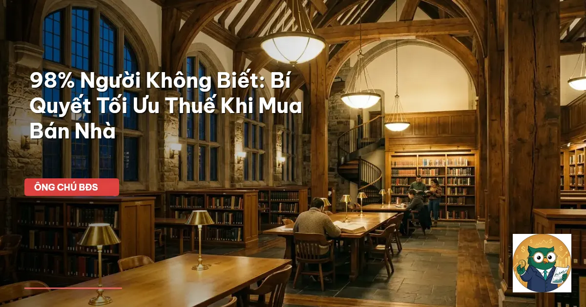tối ưu thuế bất động sản