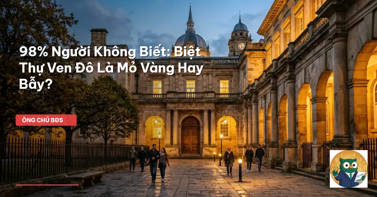 biệt thự ven đô