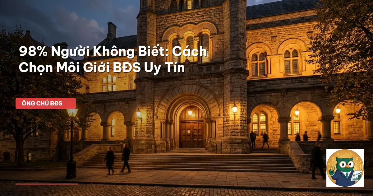 môi giới BĐS