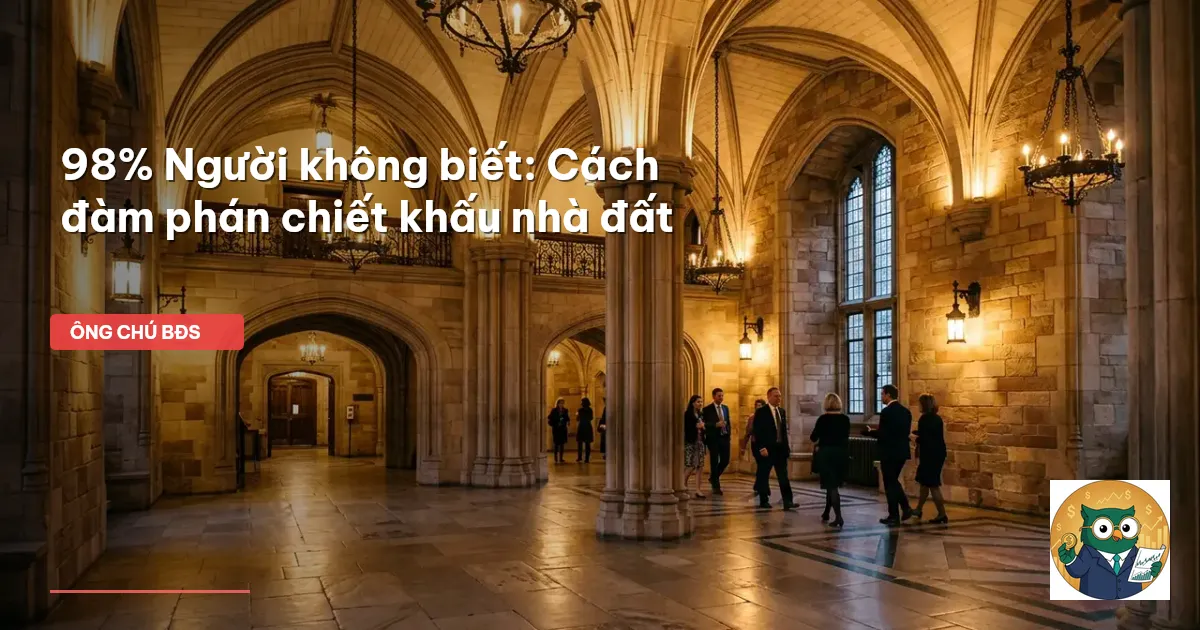 chiết khấu bất động sản