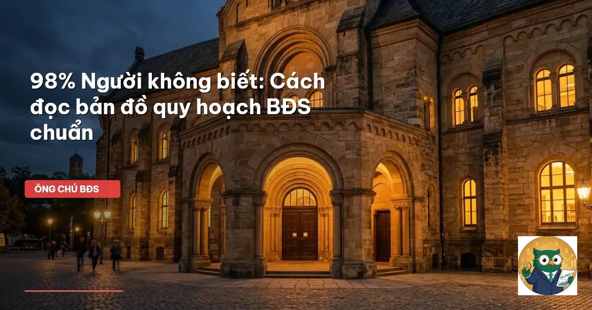 cách đọc bản đồ quy hoạch