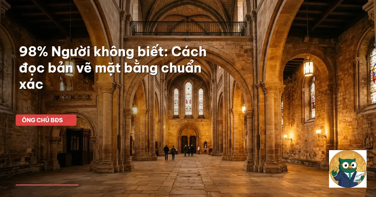 đọc bản vẽ mặt bằng