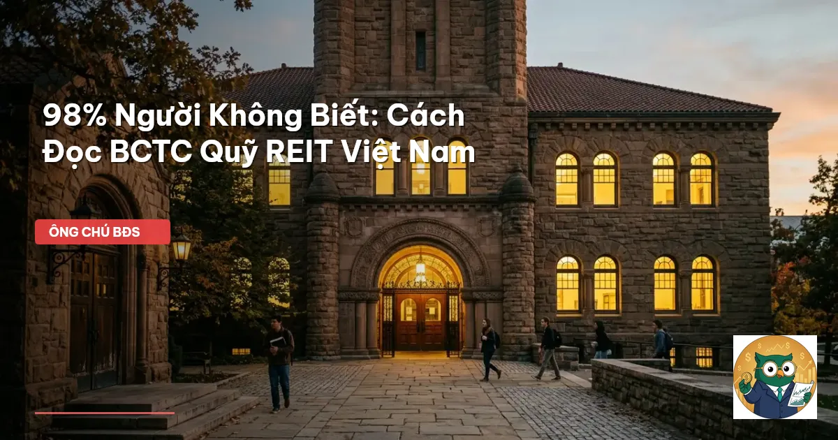 báo cáo tài chính quỹ REIT