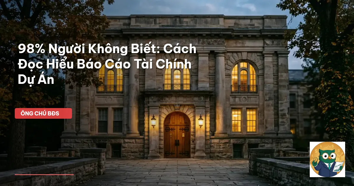 đọc hiểu báo cáo tài chính