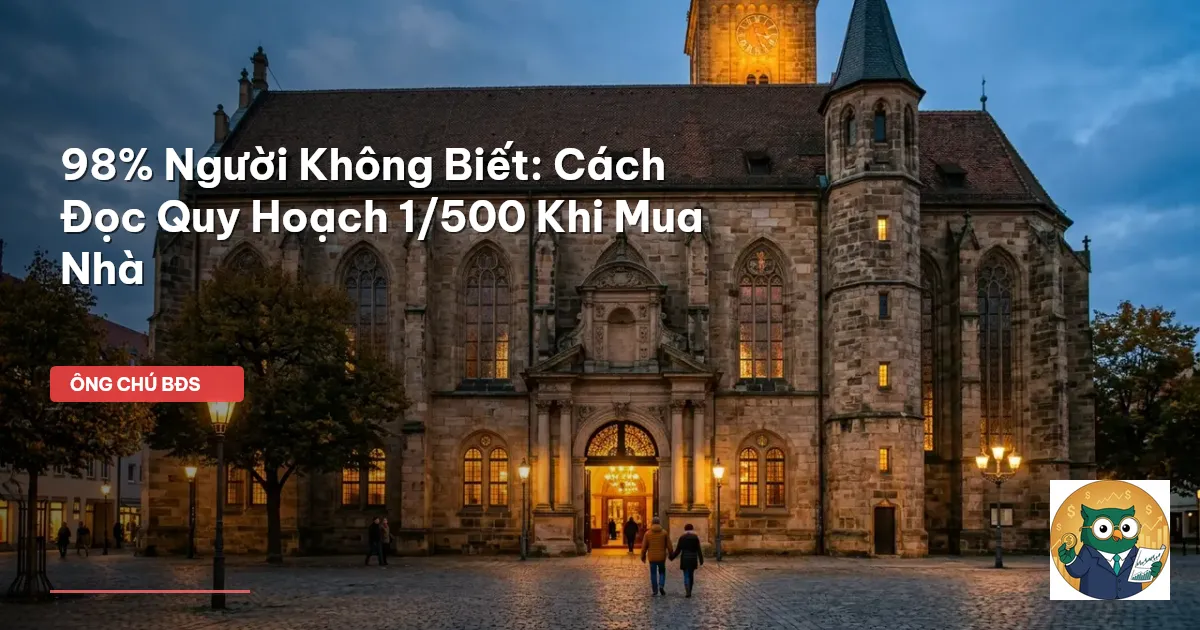 quy hoạch 1/500