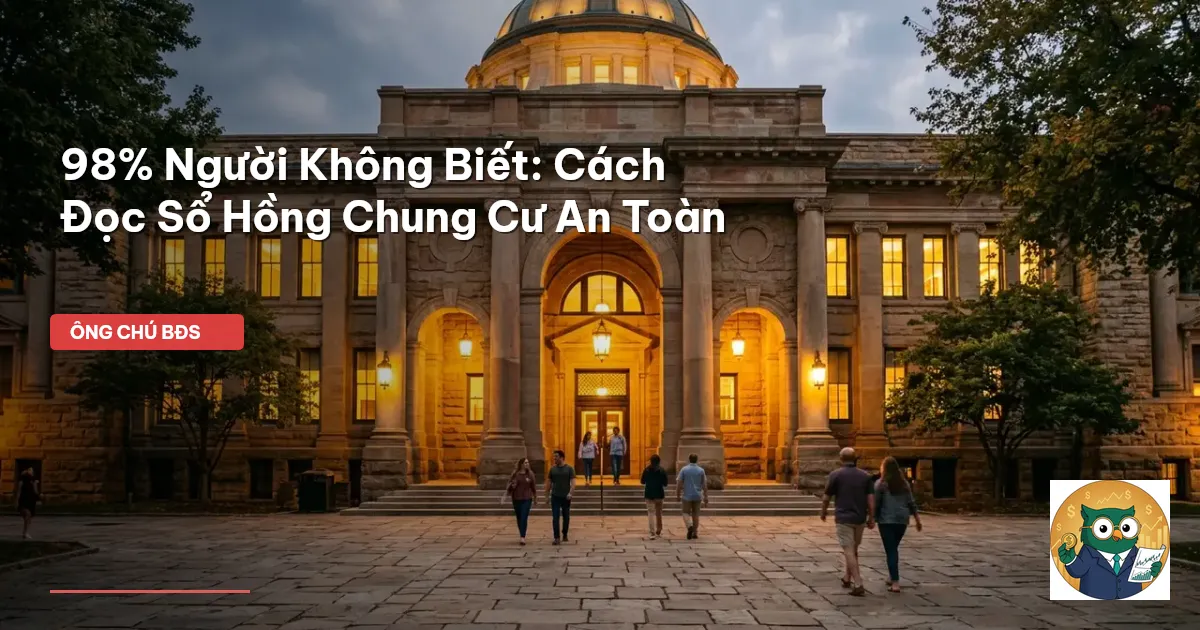 sổ hồng chung cư