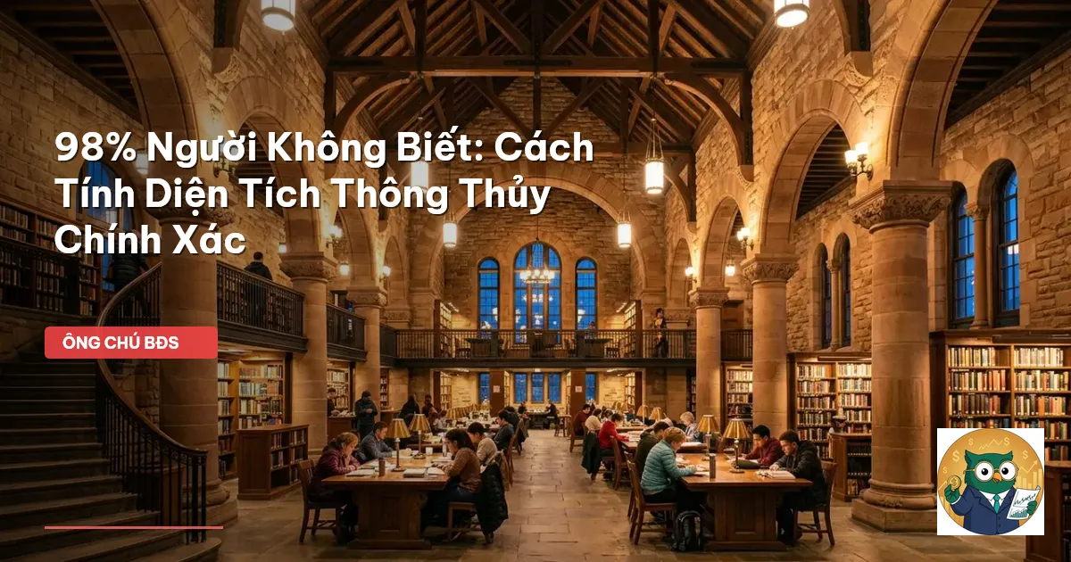 diện tích thông thủy