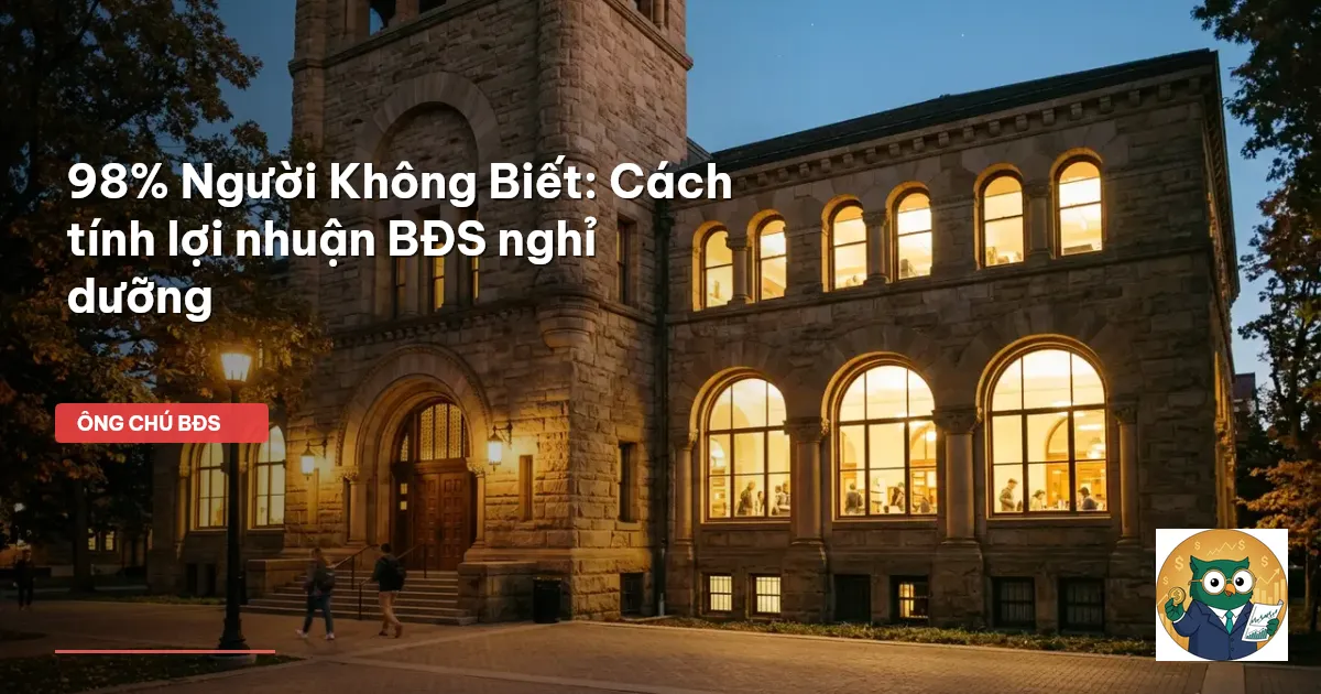 bất động sản nghỉ dưỡng
