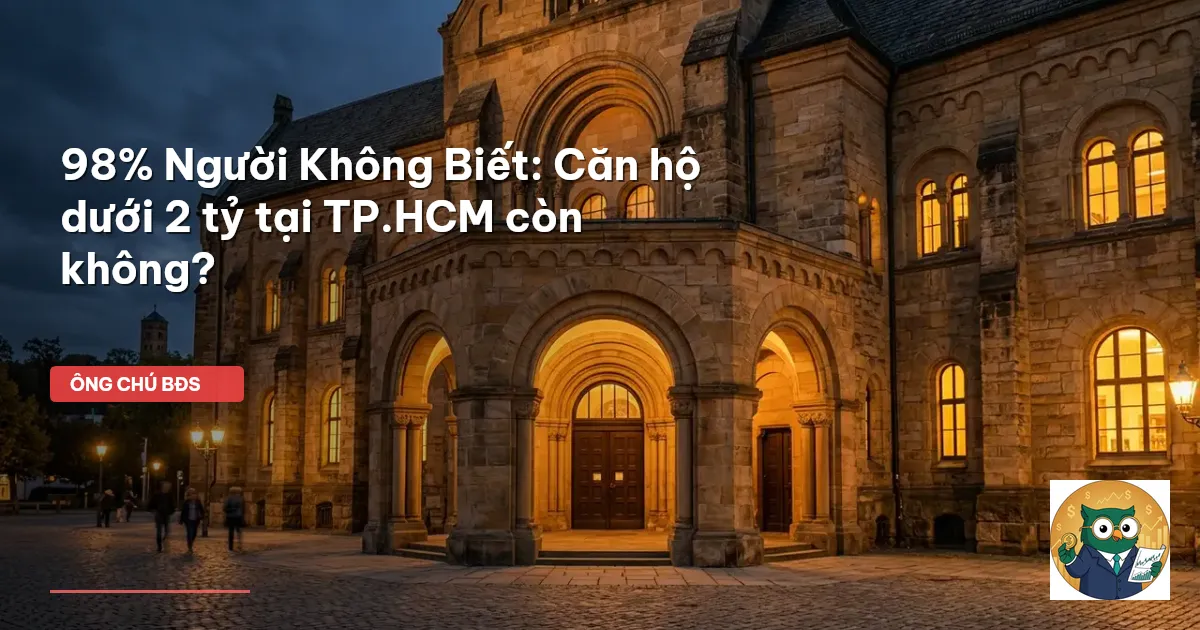 căn hộ dưới 2 tỷ