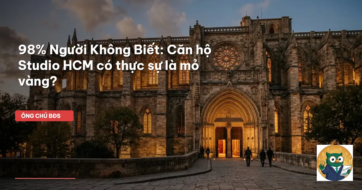 đầu tư căn hộ studio