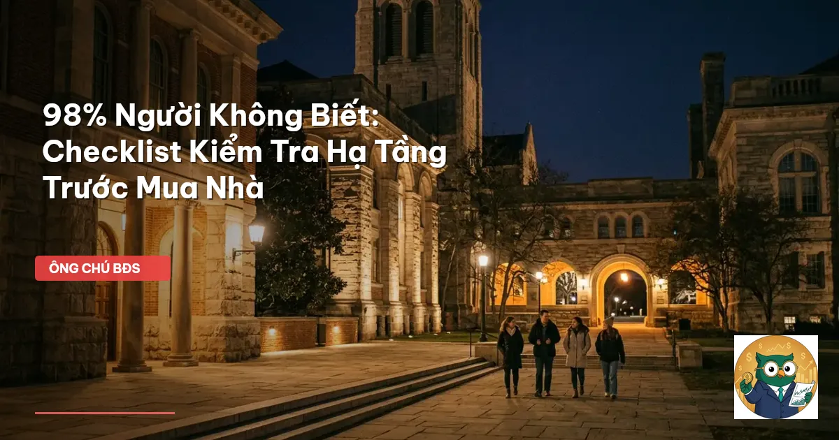 kiểm tra hạ tầng dự án