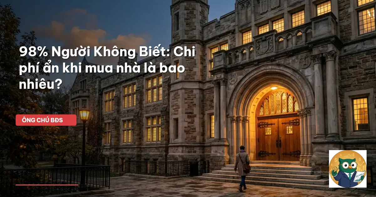 chi phí mua nhà