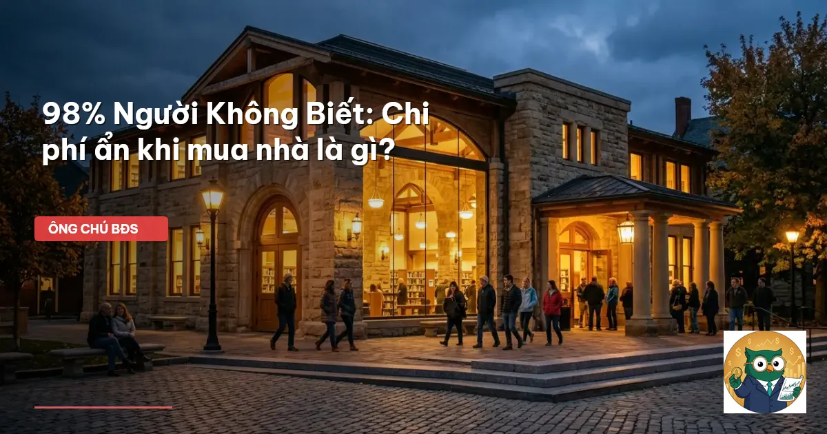 chi phí mua nhà