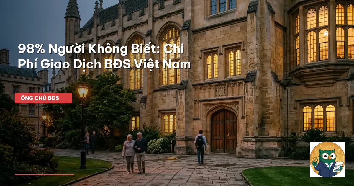 chi phí giao dịch BĐS