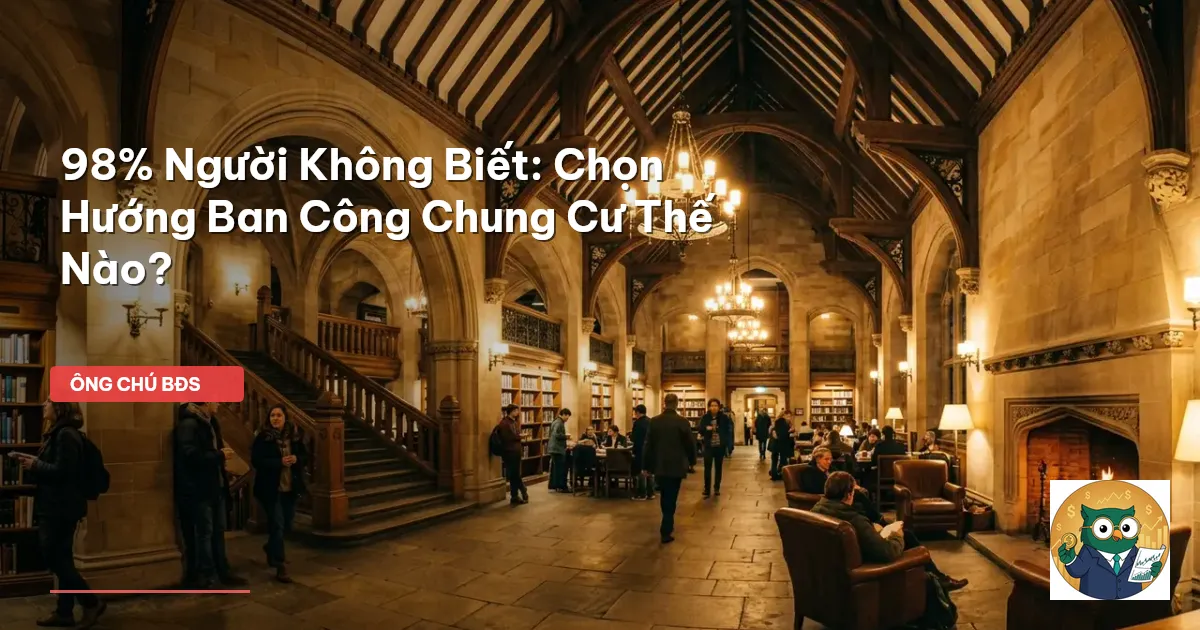 hướng ban công chung cư